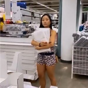 Juicy Couture Navy and White Floral Romper